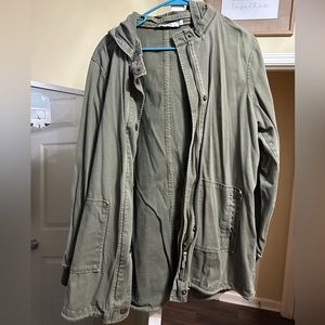 Hunter Green zip up jacket